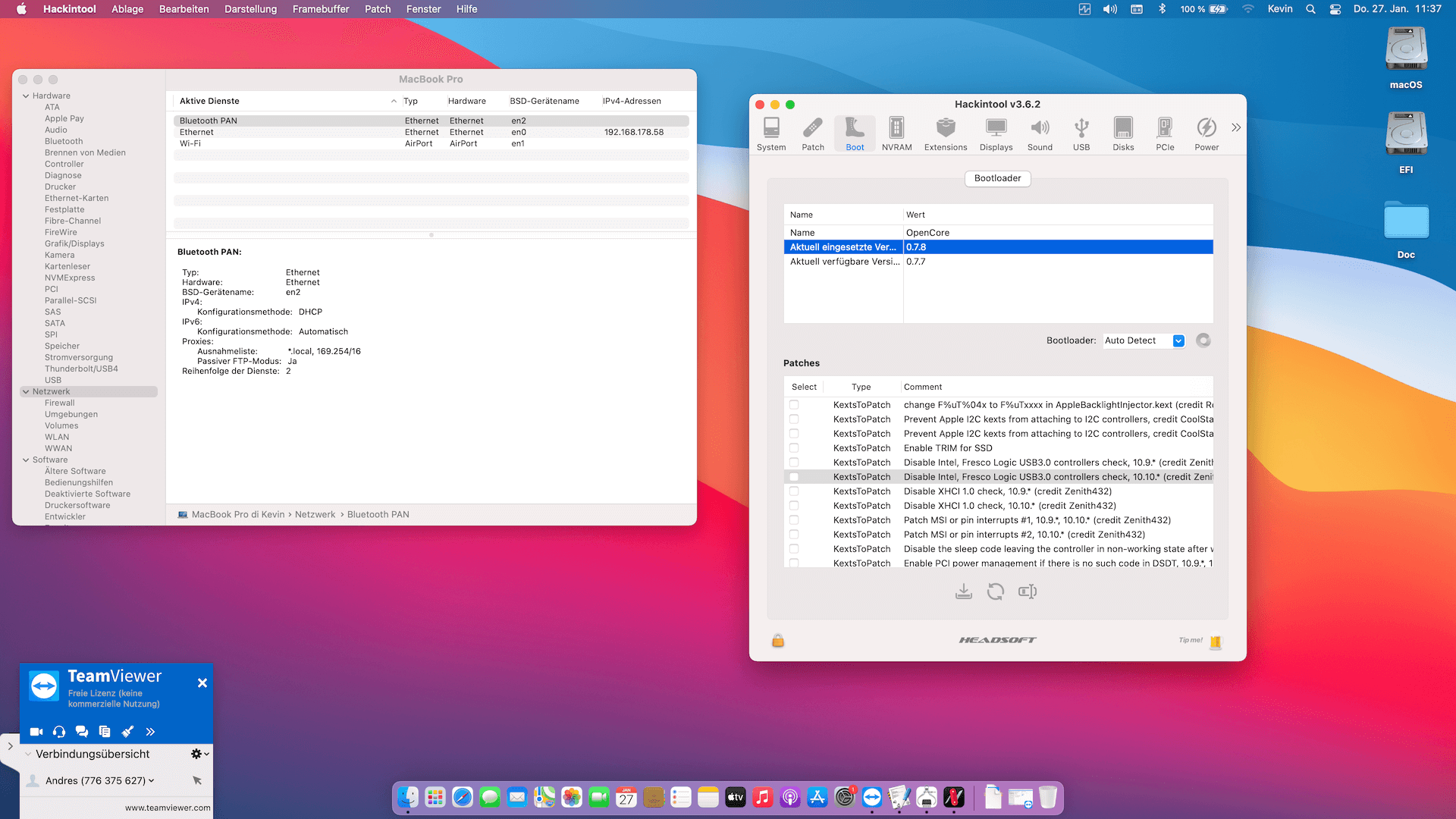 Lenovo Thinkpad T570 4K 6th Dual Battery [KabyLake   Intel HD 620 + SMBUS]   OpenCore 8
